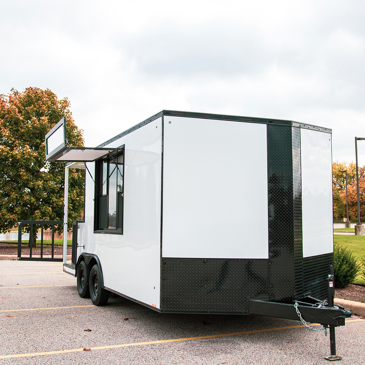 The Concession Package is specifically designed for concessionaires, these trailers serve as the perfect destination for your vending business ventures.