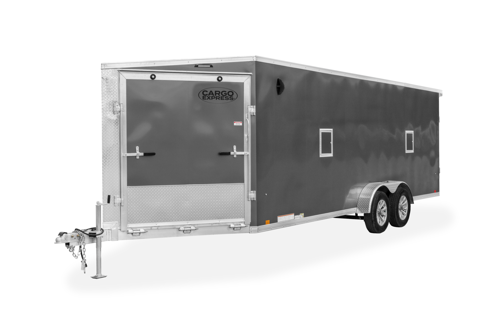 Cargo Express AX Enclosed Motorcycle Trailer Front