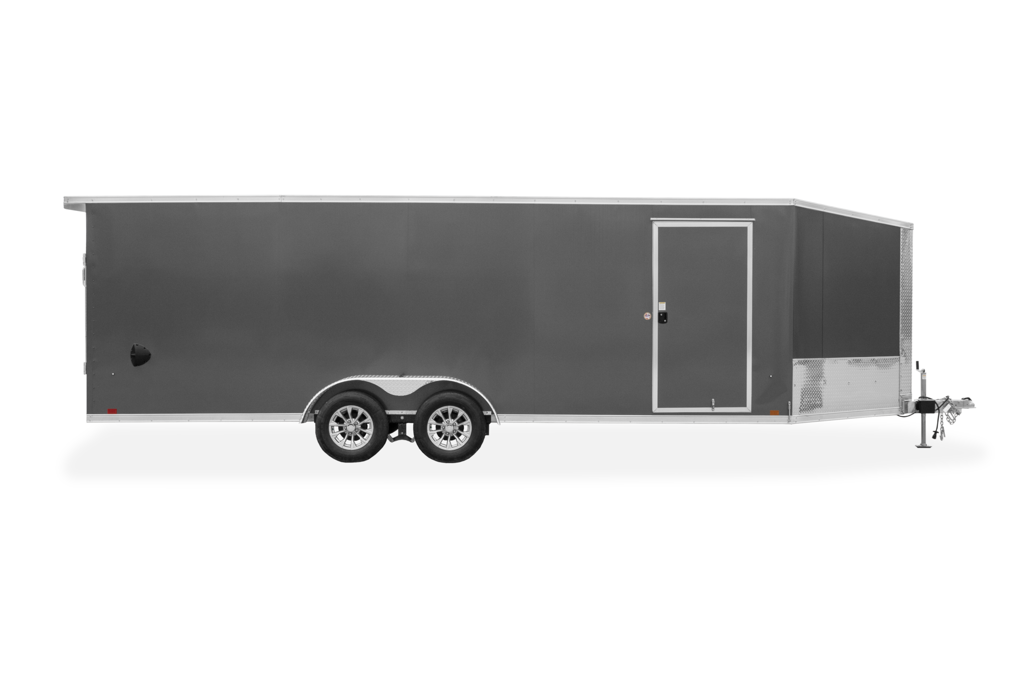 Cargo Express AX Enclosed Motorcycle Trailer Passenger Side