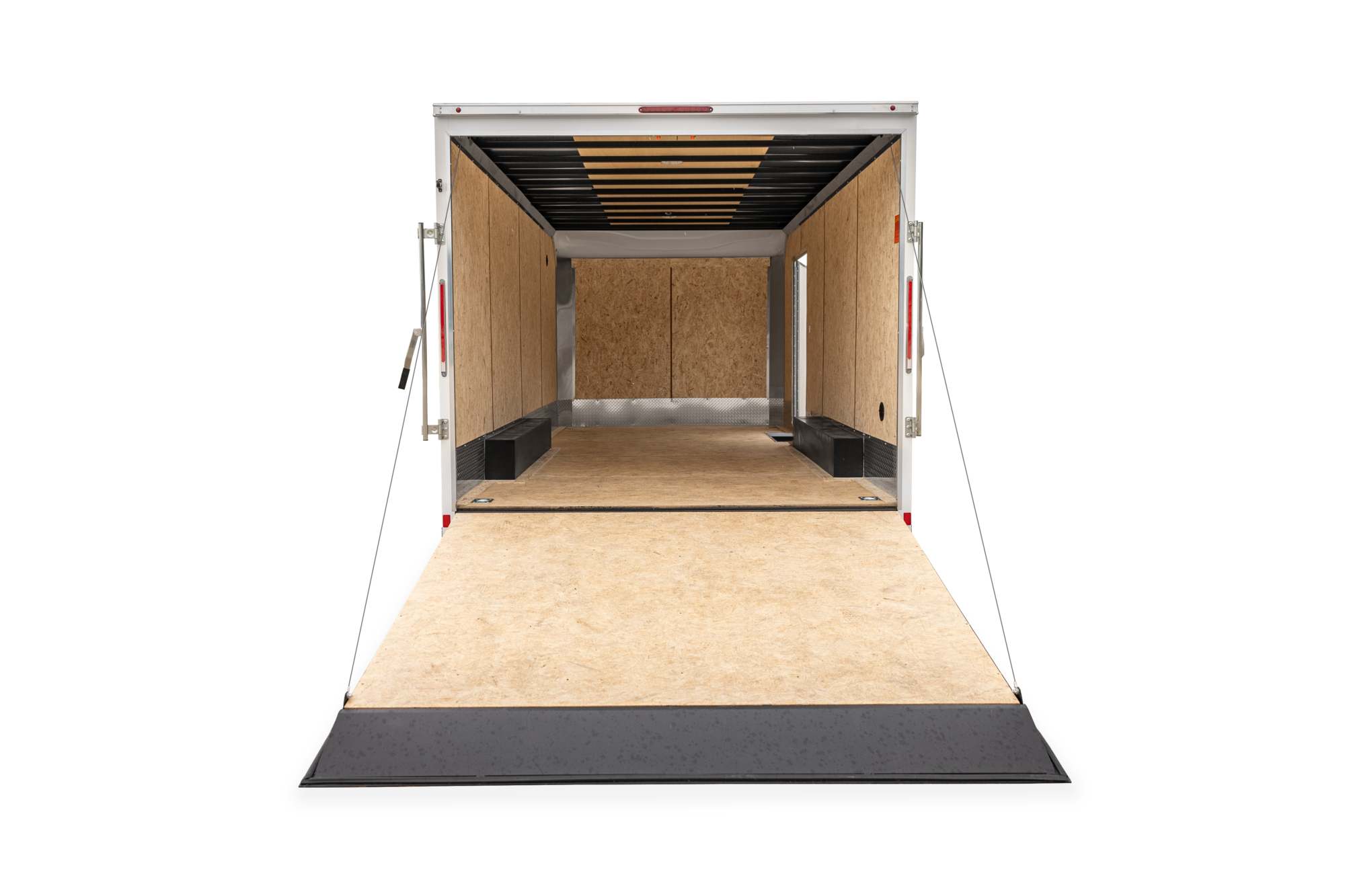 Cargo Express CXT Enclosed Cargo Trailer Rear Interior