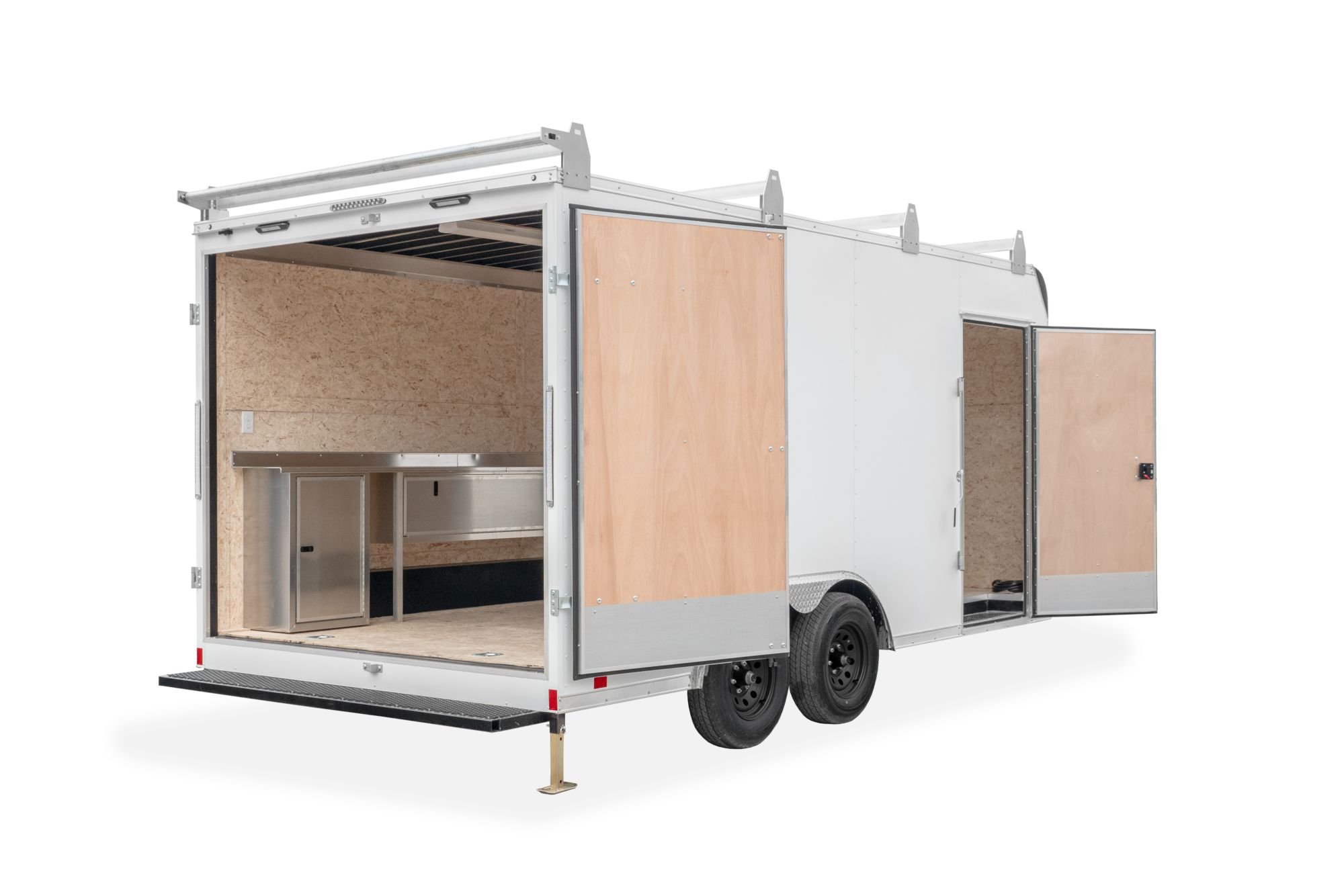 Cargo Express CXT Stable Enclosed Cargo Trailer Rear Open