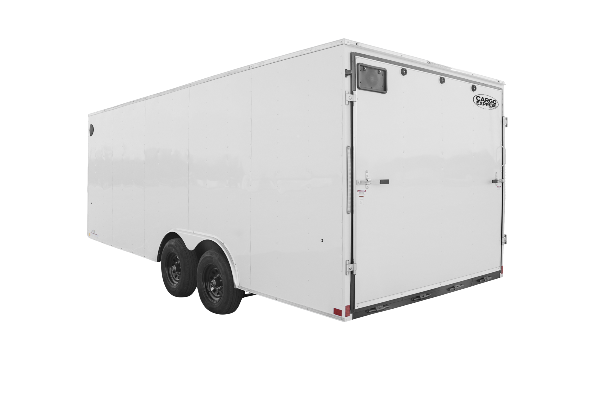 Cargo Express EX DLX Enclosed Car Hauler Trailer Rear