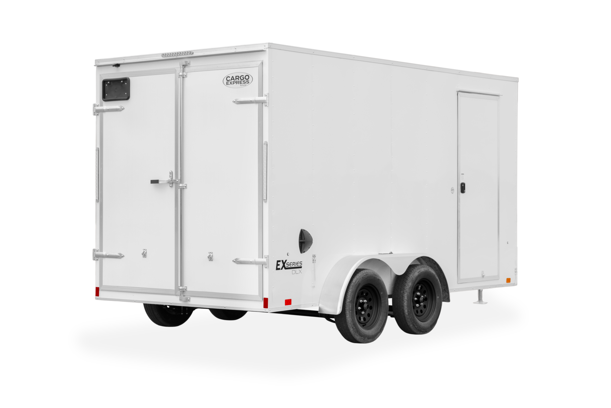 Cargo Express EX DLX Enclosed Cargo Trailer Rear Hero