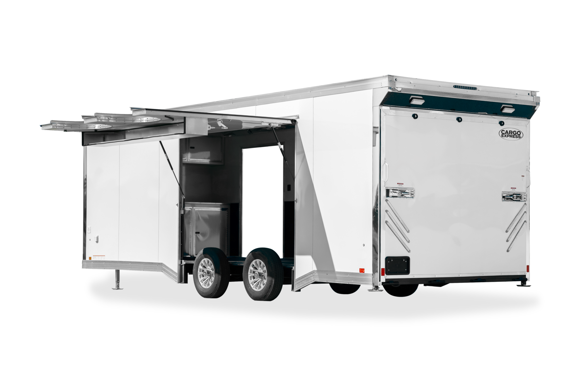 Cargo Express Pro GT Enclosed Car Hauler Trailer Rear