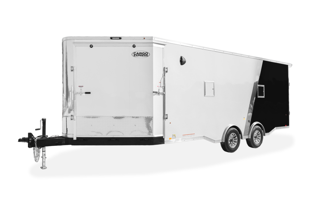Cargo Express Pro Series Motorsport Motorcycle Trailer Front