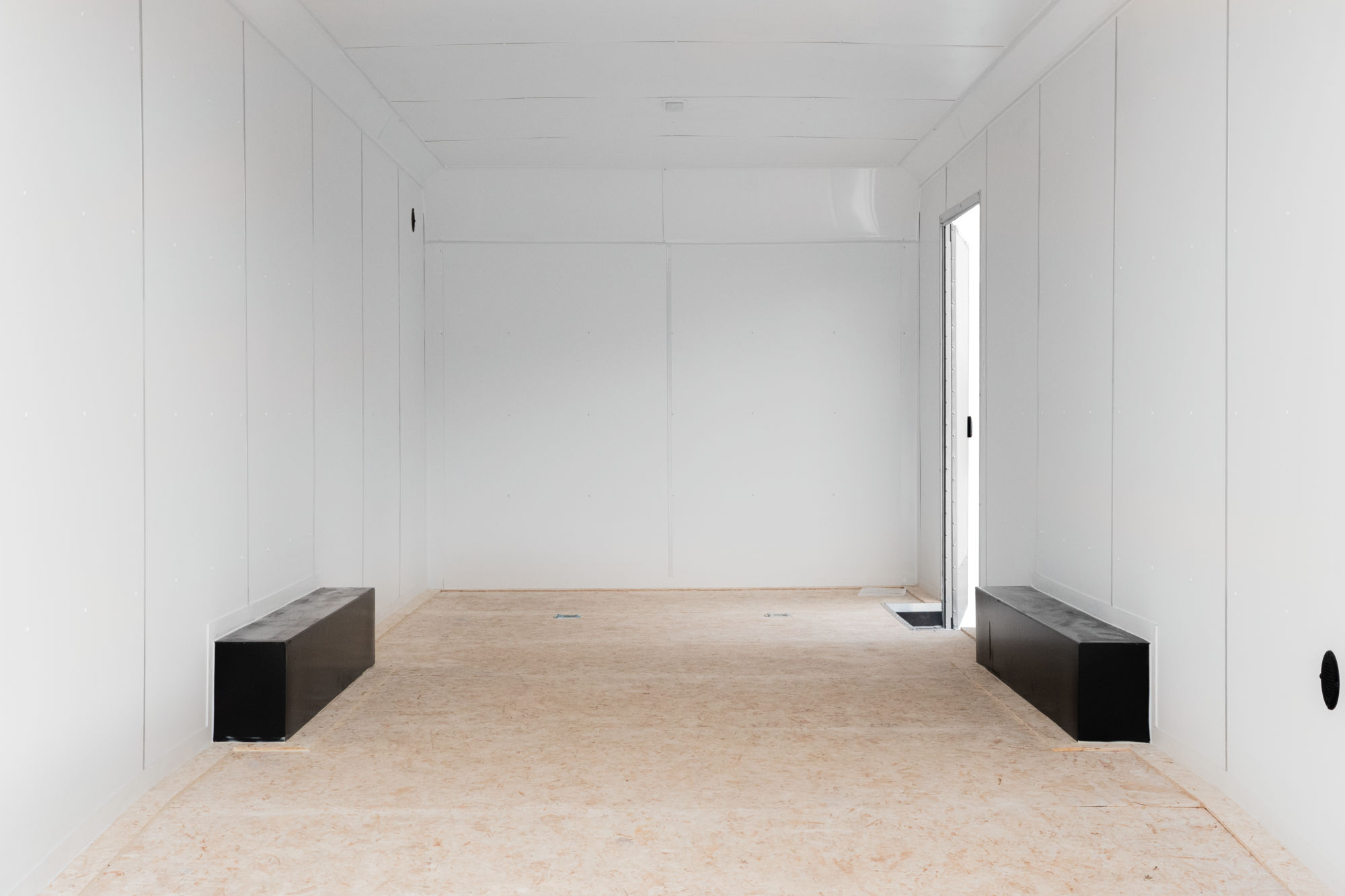 Cargo Express Pro Series Race Car Hauler Trailer Interior