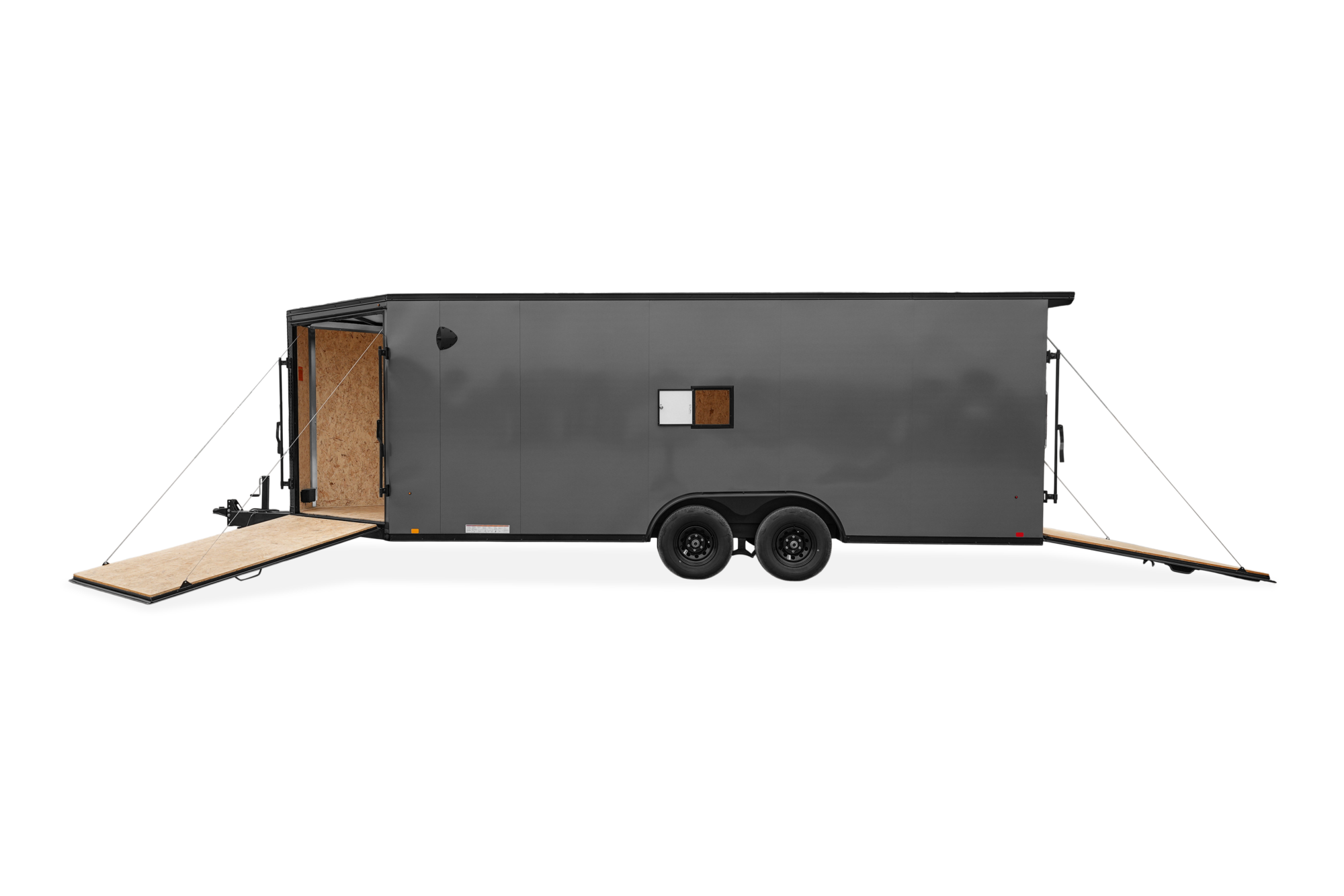 Cargo Express XL SE Motorsport Motorcycle Trailer Side Open