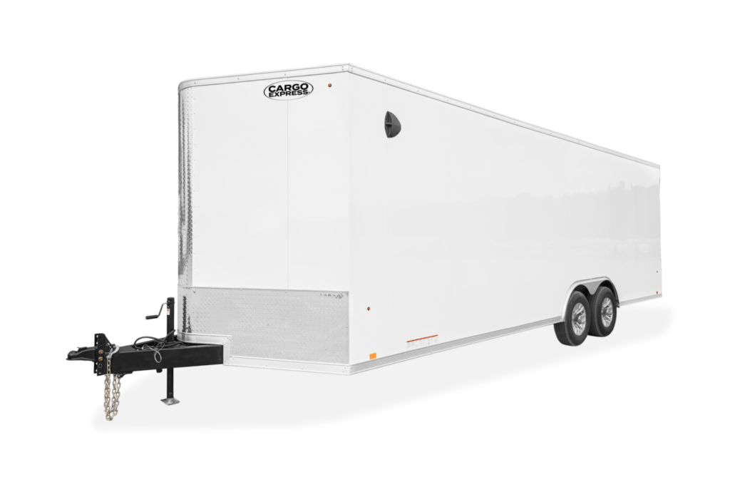 Cargo Express Pro Series Enclosed Aluminum Car Hauler Trailer 1536x1024 2