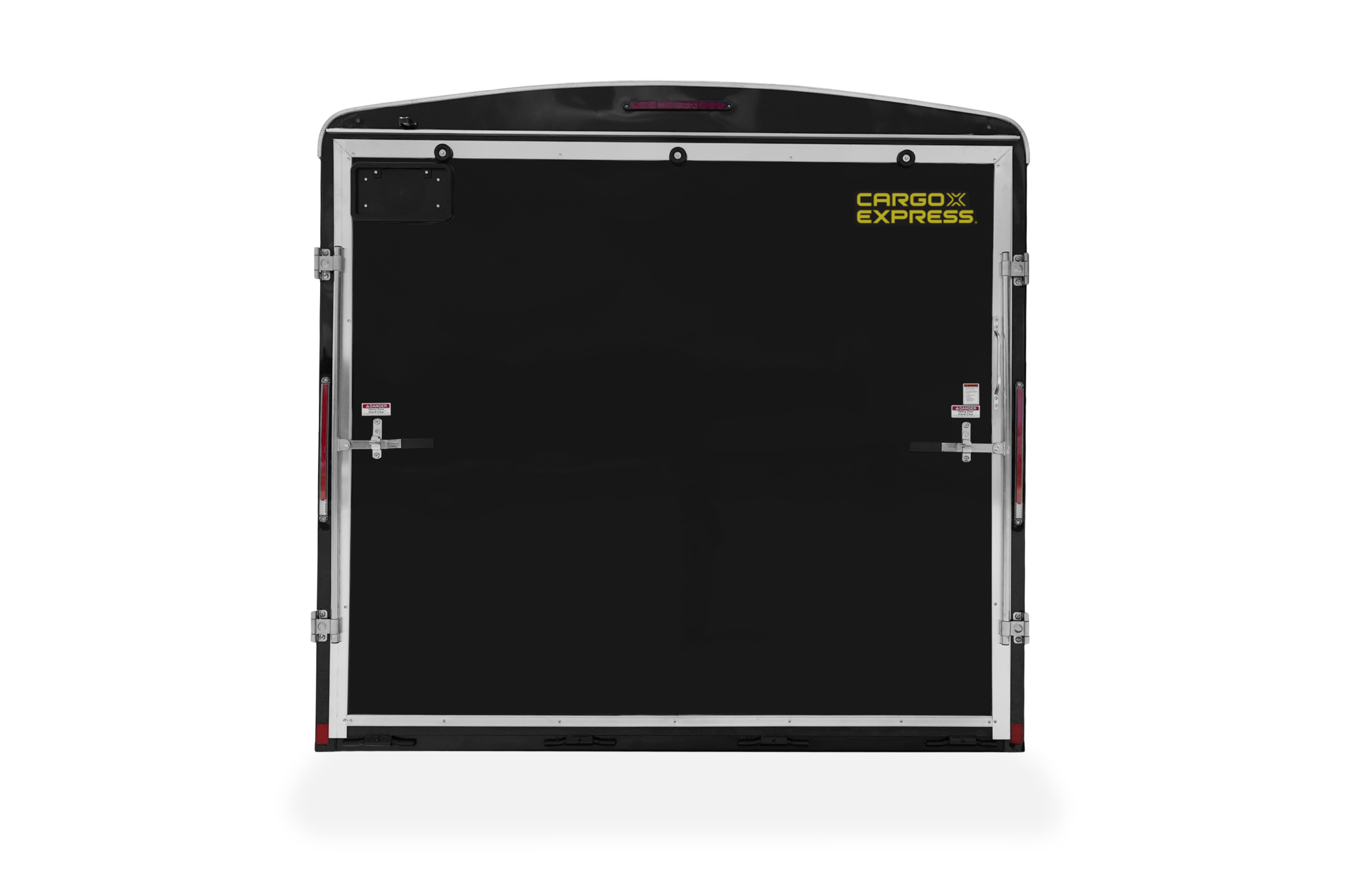 XL SE Round Top Car Hauler Trailer Rear Straight