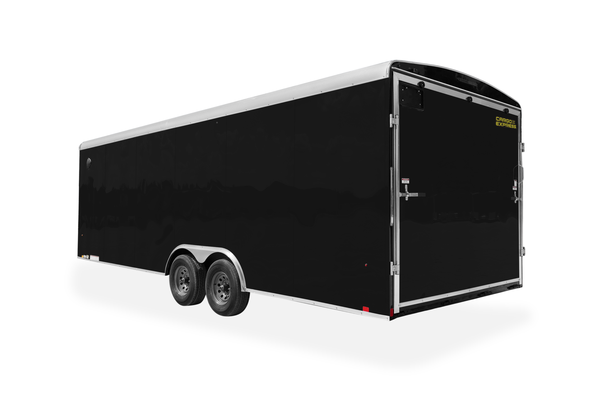 XL SE Round Top Car Hauler Trailer Rear