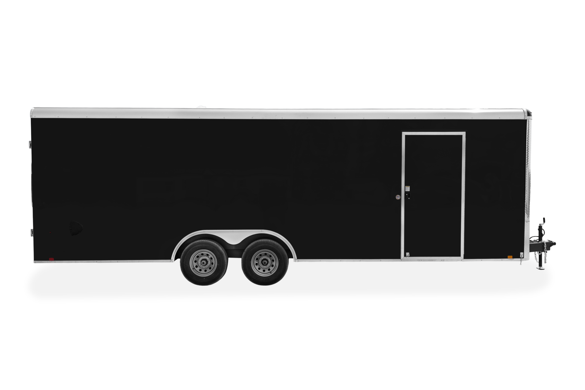 XL SE Round Top Car Hauler Trailer Side